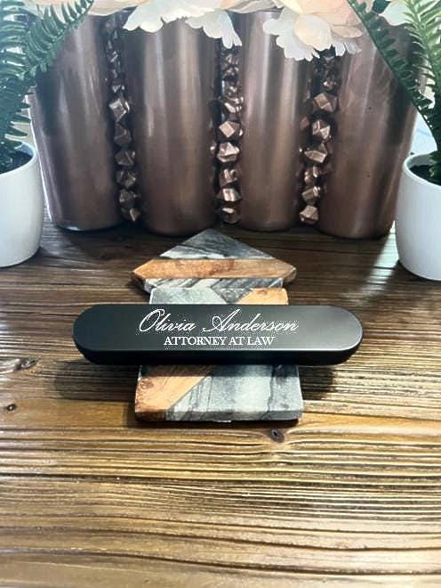Personalized Professional Engraved Pen Set