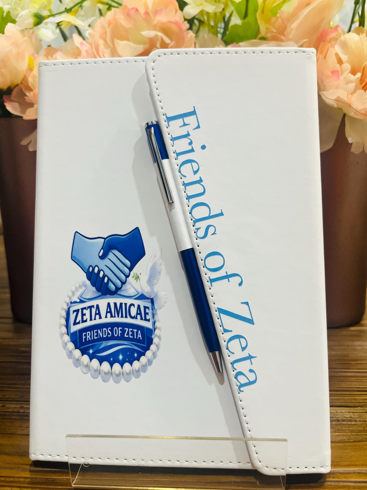 Zeta Amicae Journal with Pen.