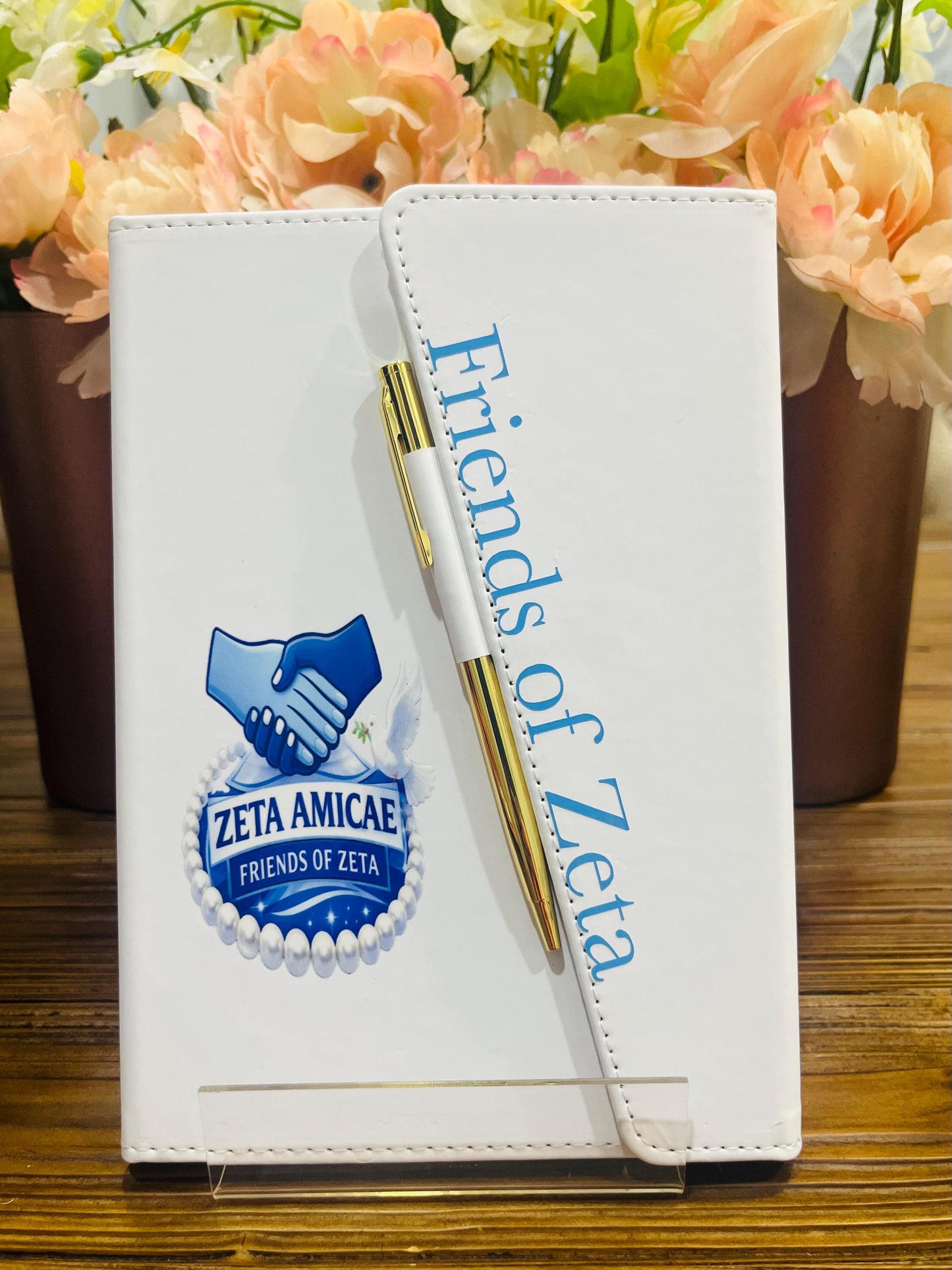 Zeta Amicae Journal with Pen.