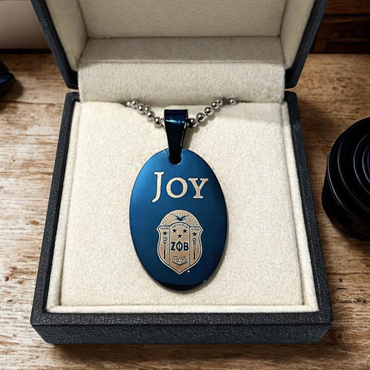 Zeta Phi Beta Pendant Necklace, Personalized and Custom