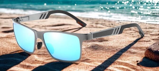 Luxury Metal Polarized Sunglasses