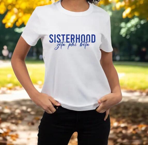 Zeta Phi Beta Sisterhood   T-Shirt