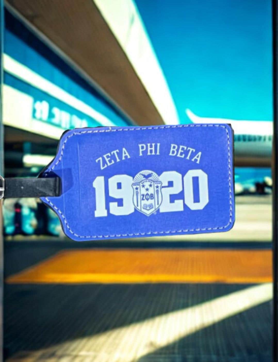 Zeta Phi Beta  1920 Luggage Tag
