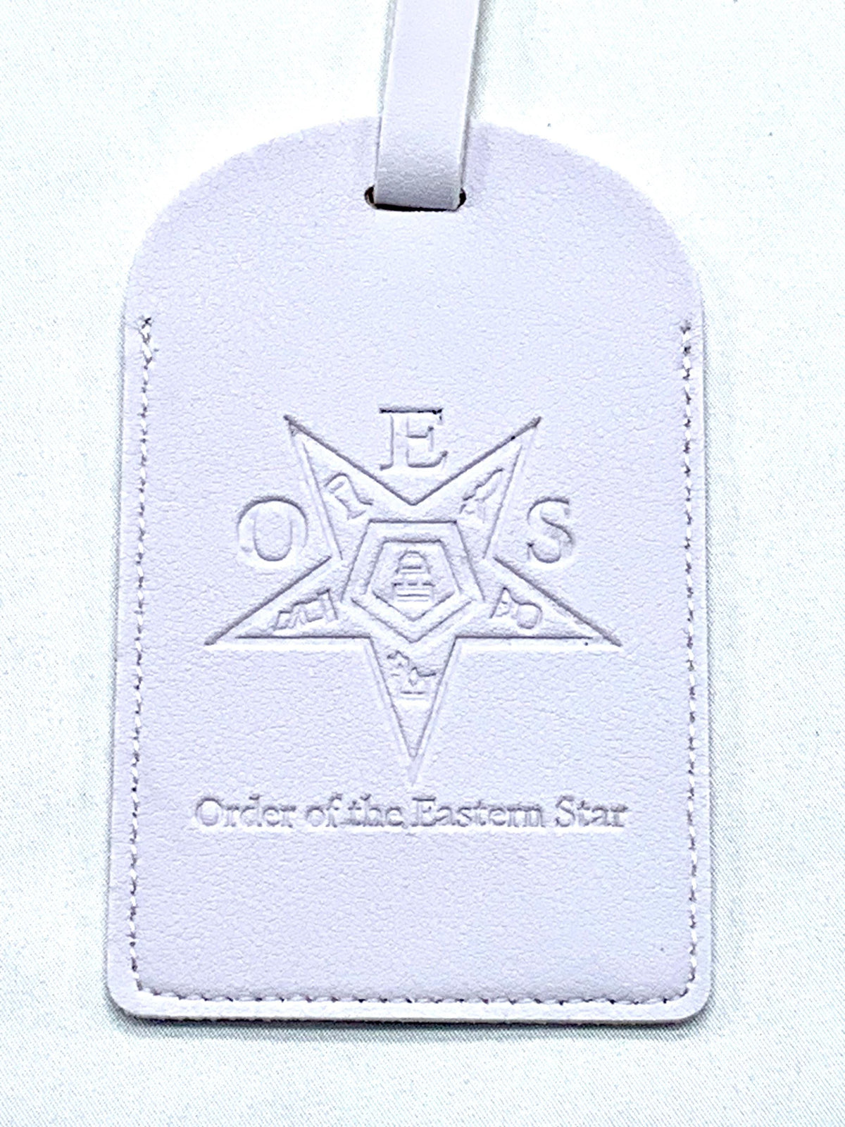 Order of the Eastern Star OES Luggage Tag: Suitcase Tag