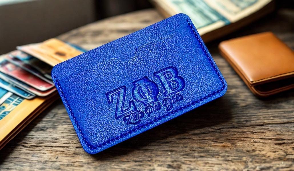 Zeta Phi Beta Double Pocket Wallet