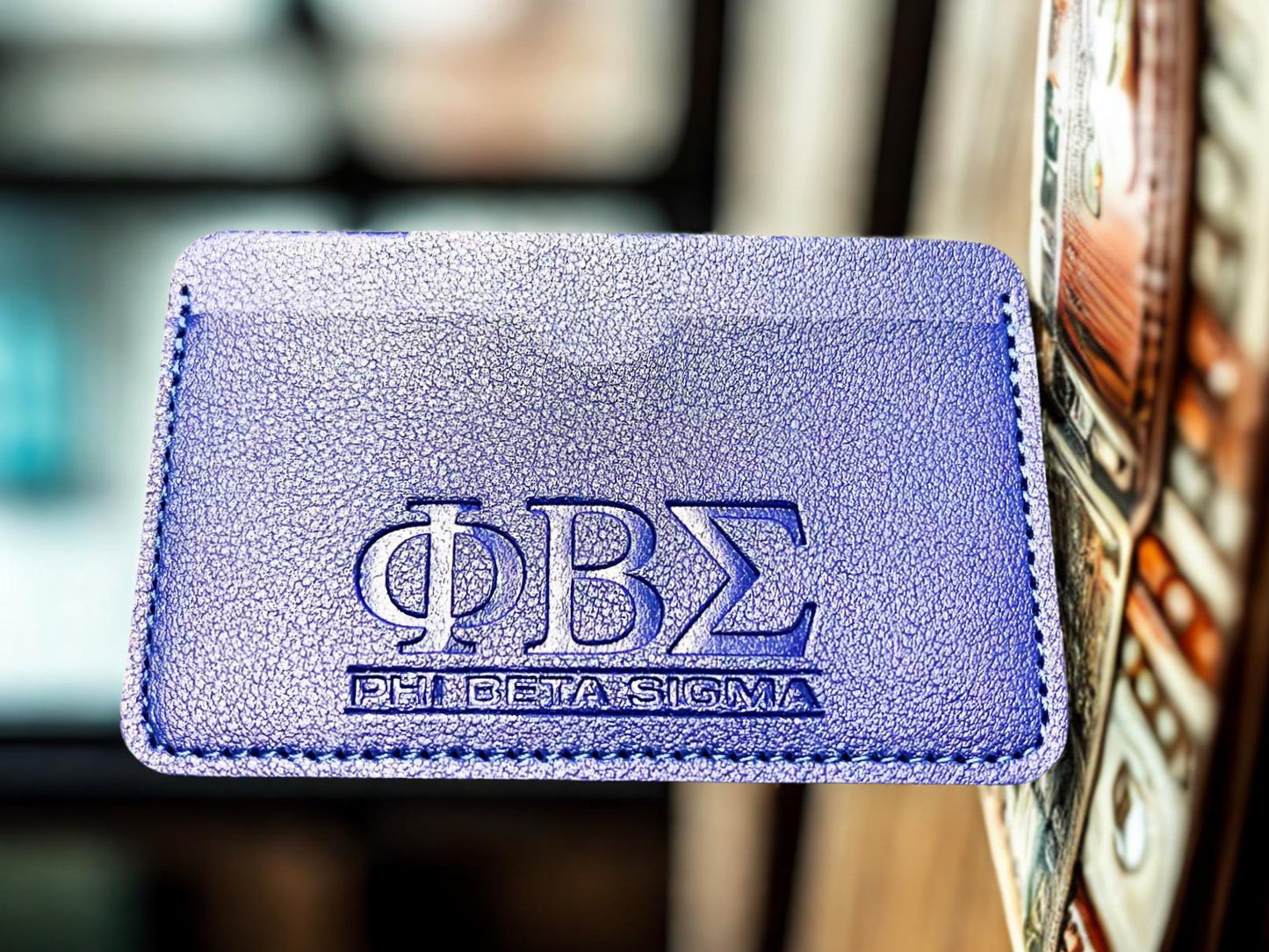 Sigma Phi Beta Double Pocket Wallet