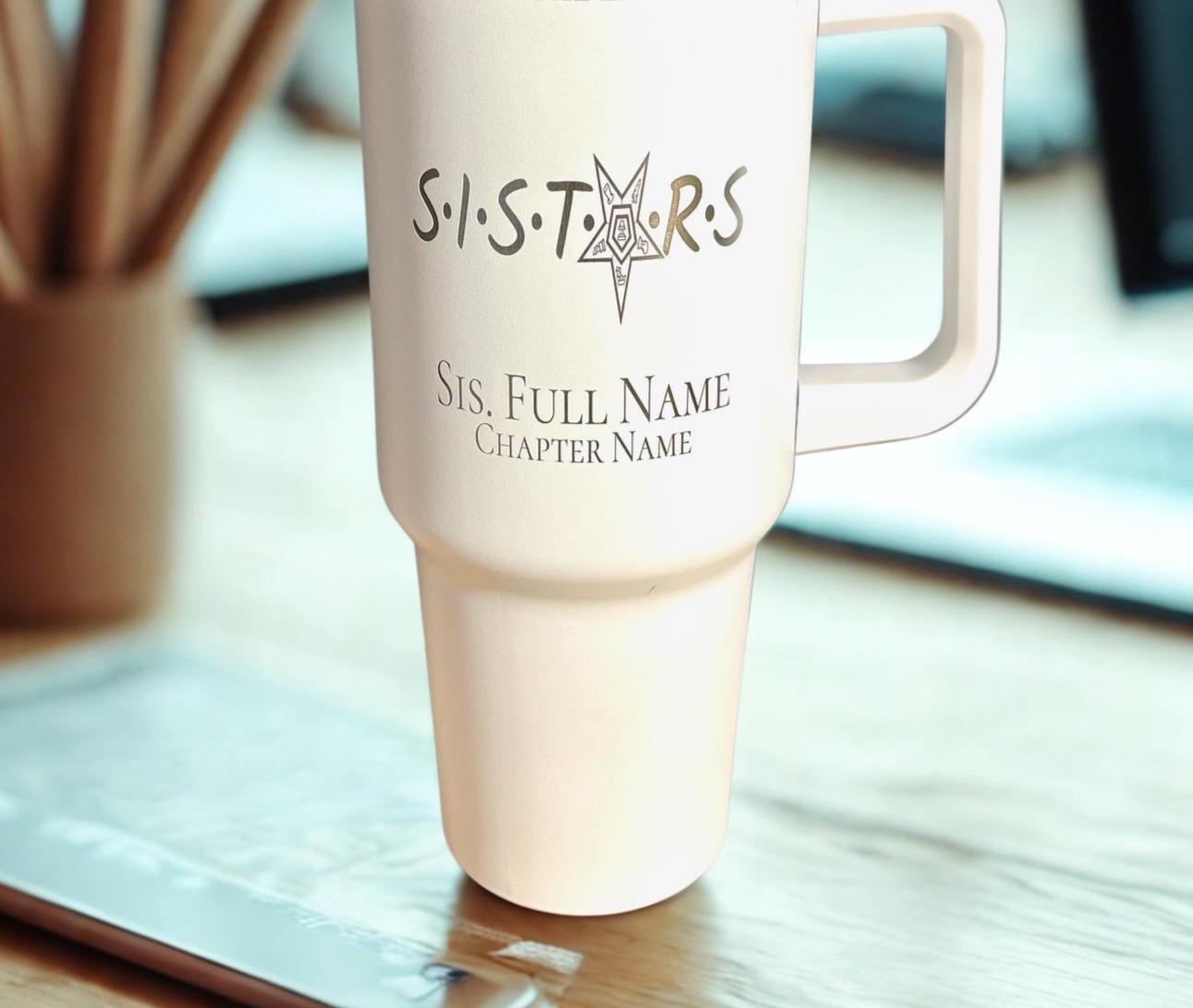 OES Star Tumbler: 40oz, 30oz, 20oz, Coffee Mug and Wine Cup
