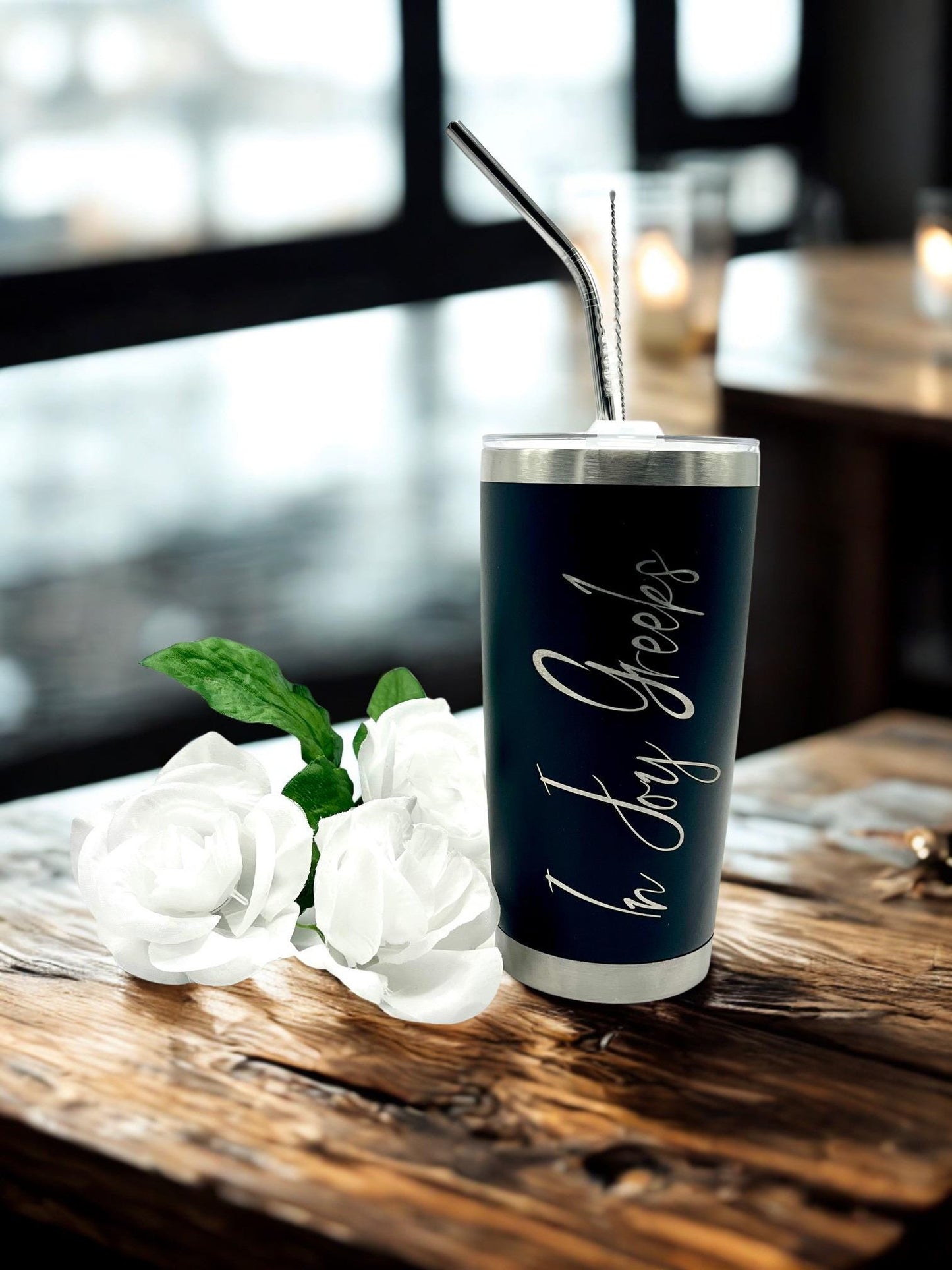 Personalized Name Tumblers, laser engraved custom tumblers, Hot & Cold, Wedding Gifts. Beach Trips, Family Trips, Fun Times