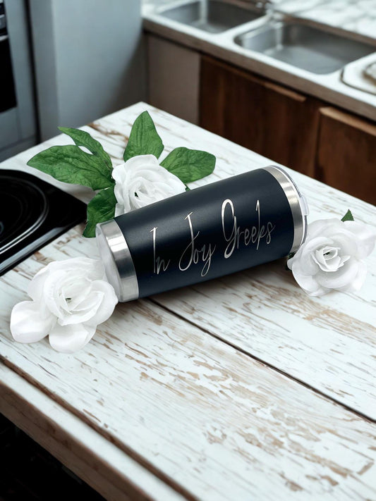 Personalized Name Tumblers, laser engraved custom tumblers, Hot & Cold, Wedding Gifts. Beach Trips, Family Trips, Fun Times