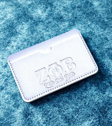 Zeta Phi Beta Double Pocket Wallet