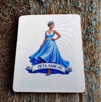 Zeta Amicae  Queen Mouse Pad