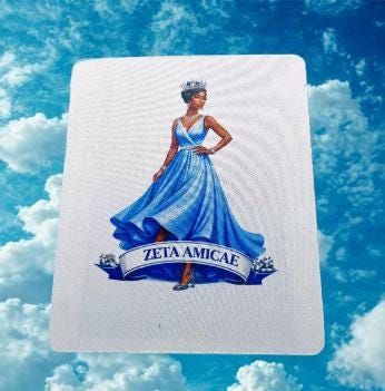 Zeta Amicae  Queen Mouse Pad