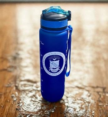 Phi Beta Sigma Water Bottle: 32 oz. Fraternity Gift Circle Emblem