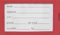 Delta Sigma Theta Personalized Luggage Tag: Custom Traveling Backpack Tag