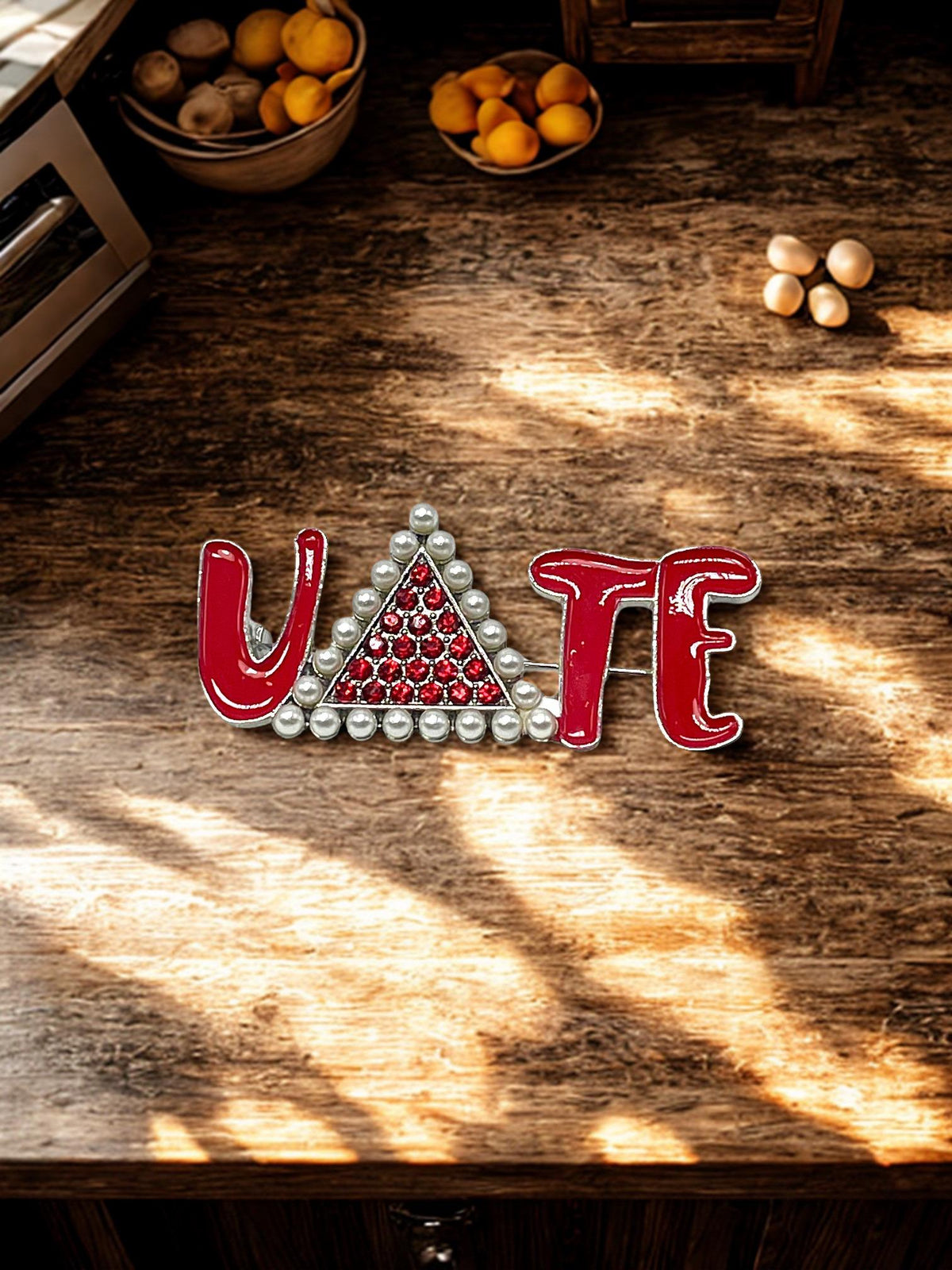 Delta Sigma Theta VOTE Brooch Pen