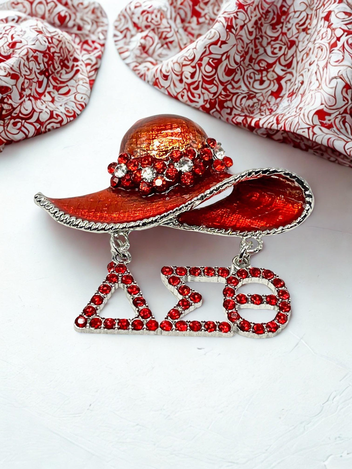 Delta Sigma Theta Hat Brooch Pen