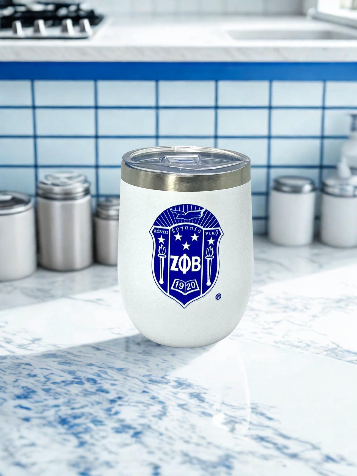 Zeta Phi Beta Shield Spirit Tumbler