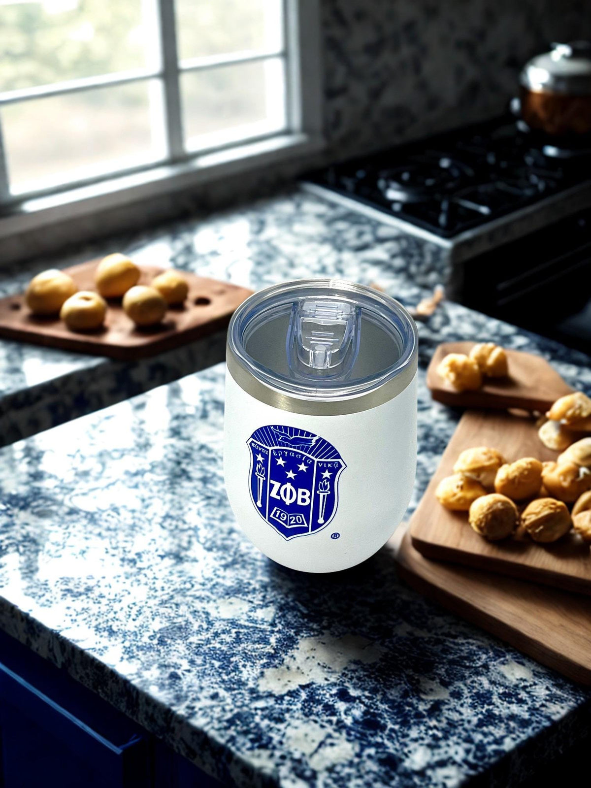 Zeta Phi Beta Shield Spirit Tumbler