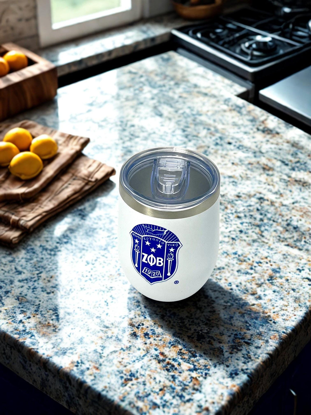 Zeta Phi Beta Shield Spirit Tumbler