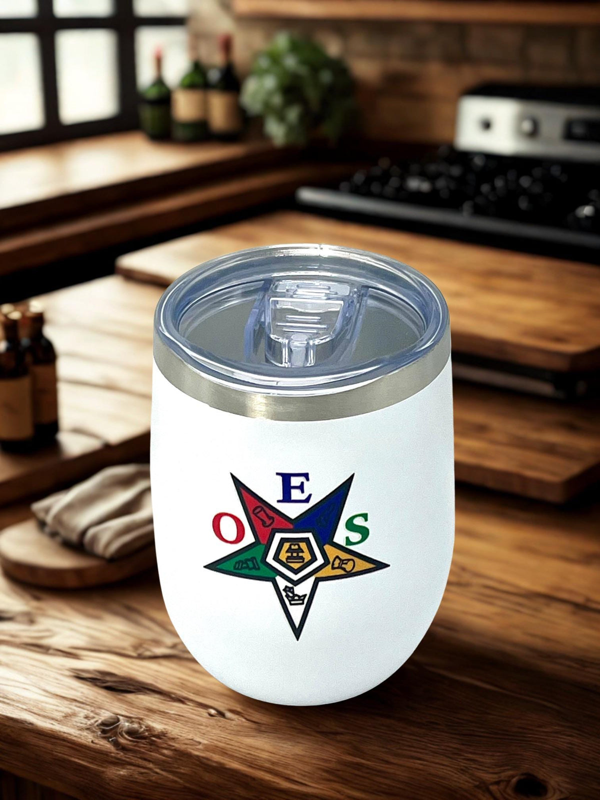 Order of Eastern Star Sister Tumbler: Spirit  Tumbler- Stainless Steel OES Gift