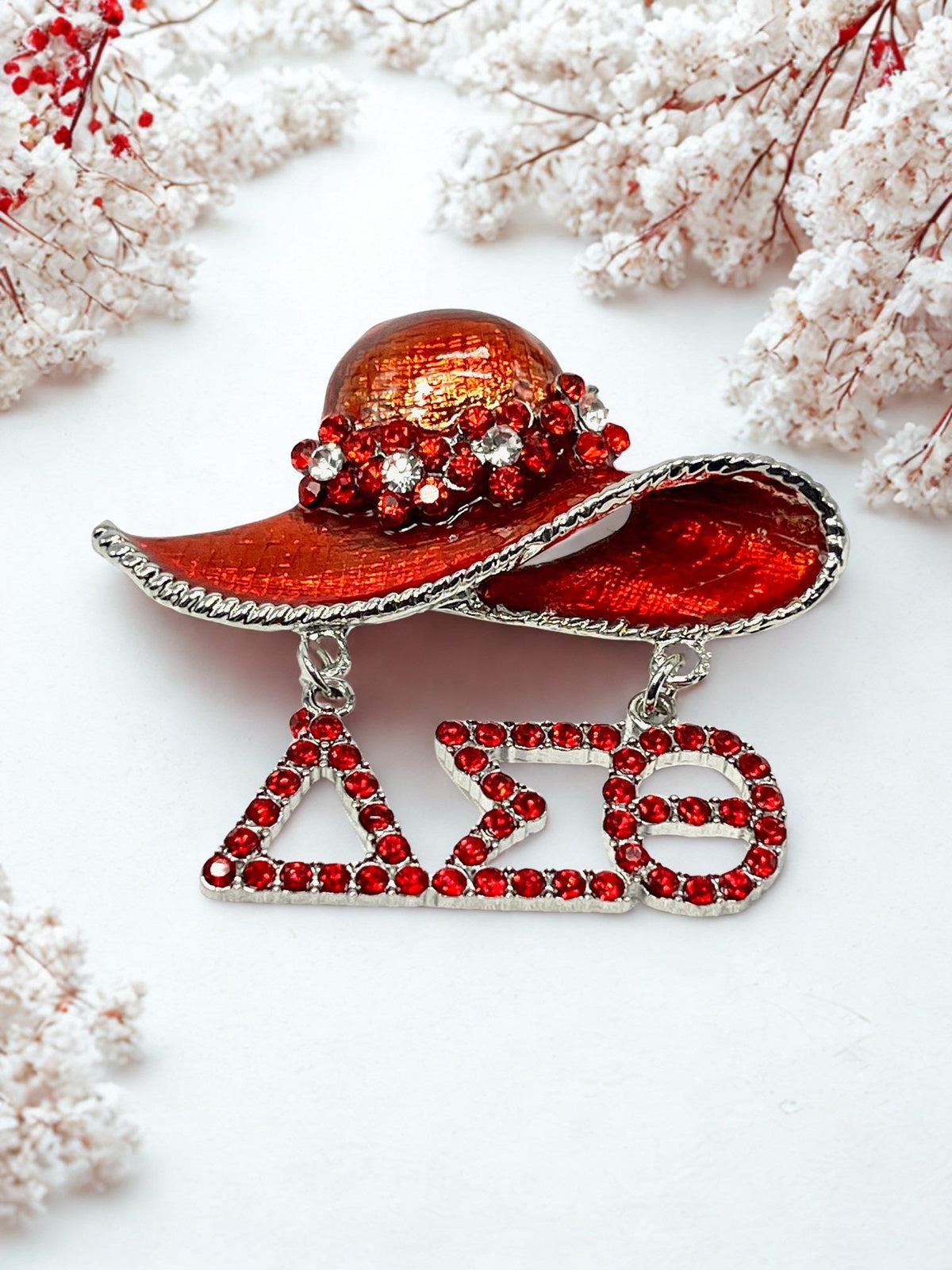 Delta Sigma Theta Hat Brooch Pen