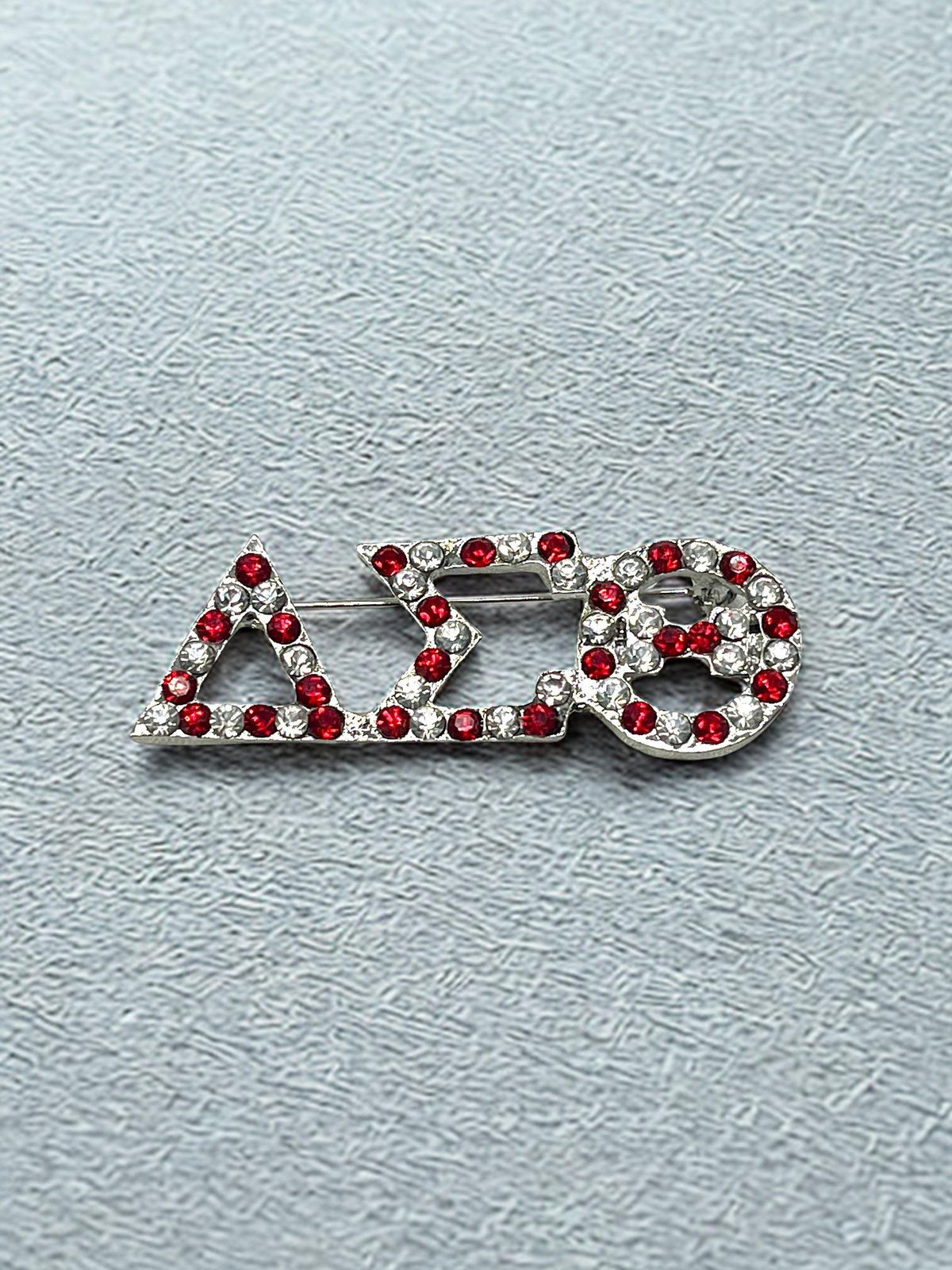 Delta Sigma Theta Letters Brooch Pen