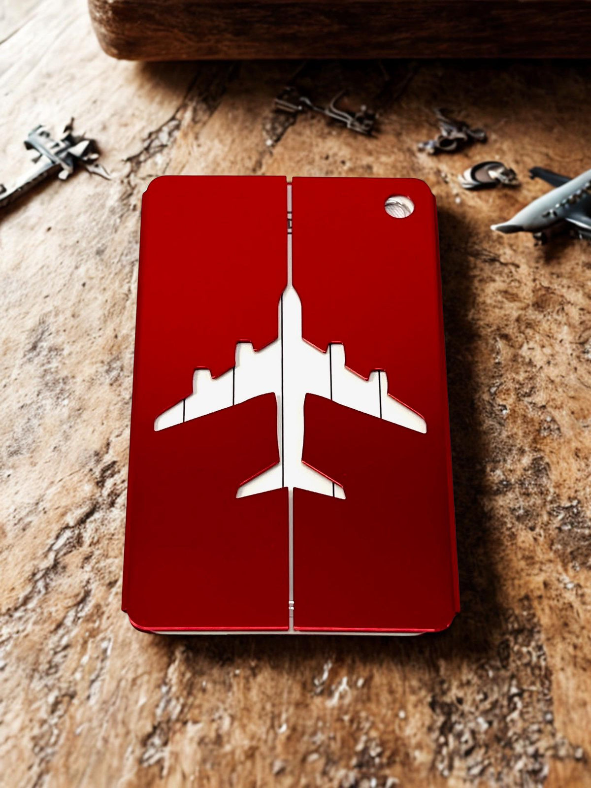 Delta Sigma Theta Metal Luggage Tag Crest Letters