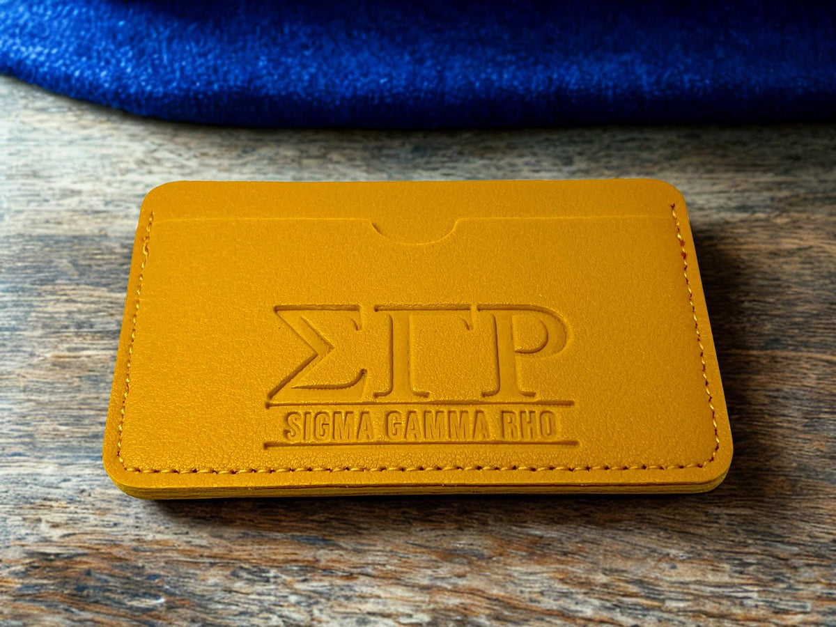Sigma Gamma Rho Double Sided Wallet