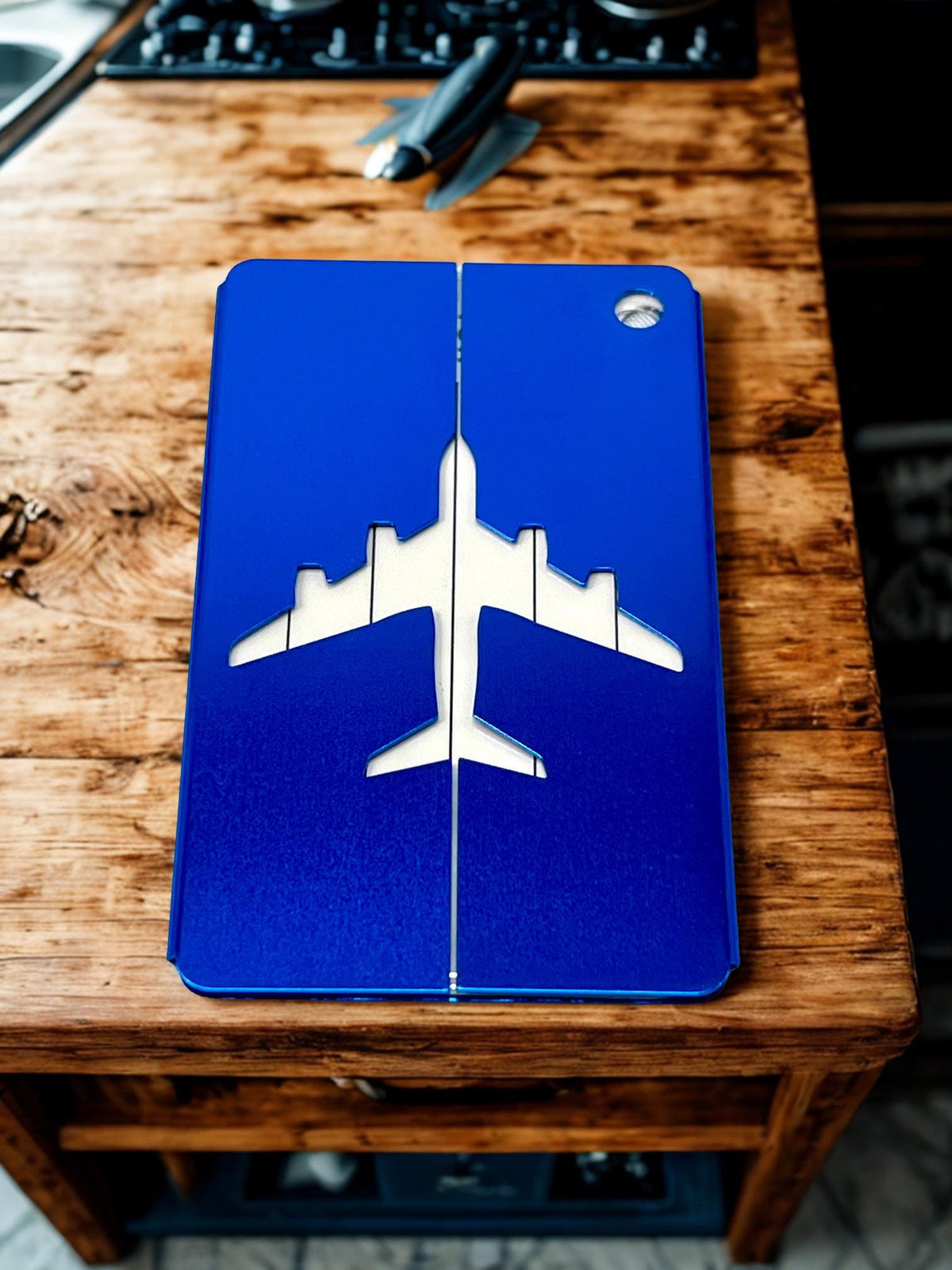 Sigma Gamma Rho Metal Luggage Tag